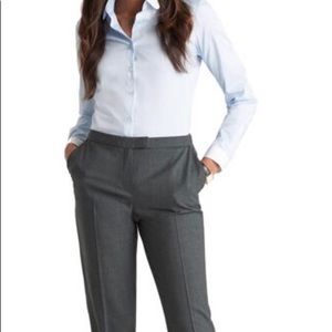 T.M.Lewin Trousers Pants Grey Size 10